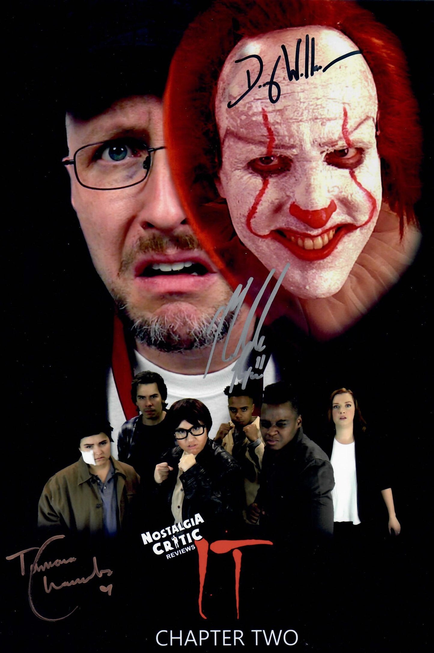 It Chapter 2 8x12 - Signed by Doug, Tamara and Malcolm